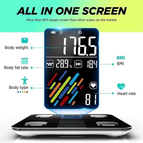 Smart Scale for Body Weight and Fat Percentage