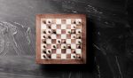 The Robotic Chessboard Made of Real Wood