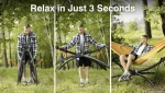 Anymaka Portable Hammock Stand that Sets Up in 3s