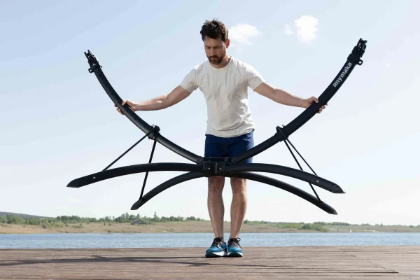 Anymaka Portable Hammock Stand that Sets Up in 3s